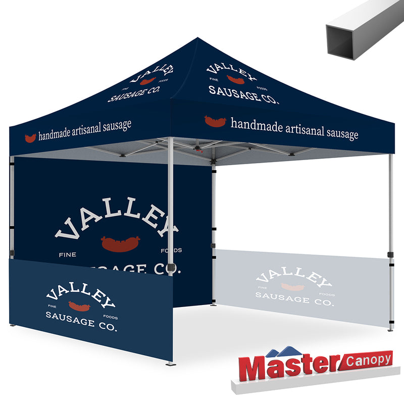Load image into Gallery viewer, Mastercanopy Lite-30 Custom Canopy Tent Deluxe Easy Pop‑up Personalized 10x10, 10x15, 10x20
