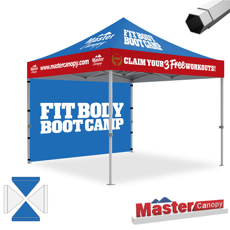 Load image into Gallery viewer, Custom Canopy Tent Brand Union (Lite-30 &amp; Core-35) - 10x10, 10x15, 10x20
