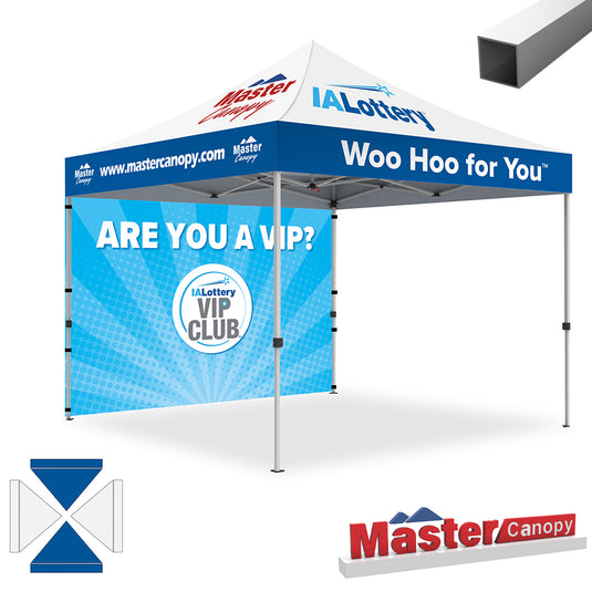 Custom Canopy Tent Brand Union (Lite-30 & Core-35) - 10x10, 10x15, 10x20