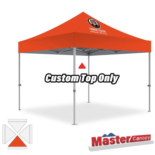 Custom Pop‑up Canopy Tent Top Only – 8x8, 10x10, 10x15, 10x20