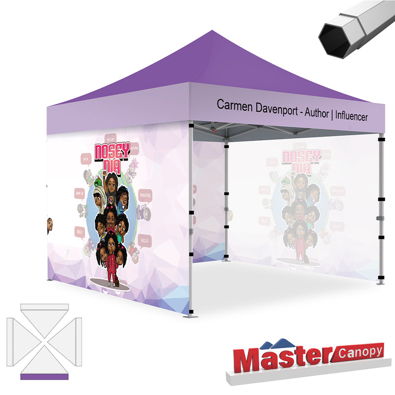 Load image into Gallery viewer, Mastercanopy Core-35 Custom Canopy Tent Heavy Duty Pop‑up Personalized 10x10, 10x15, 10x20
