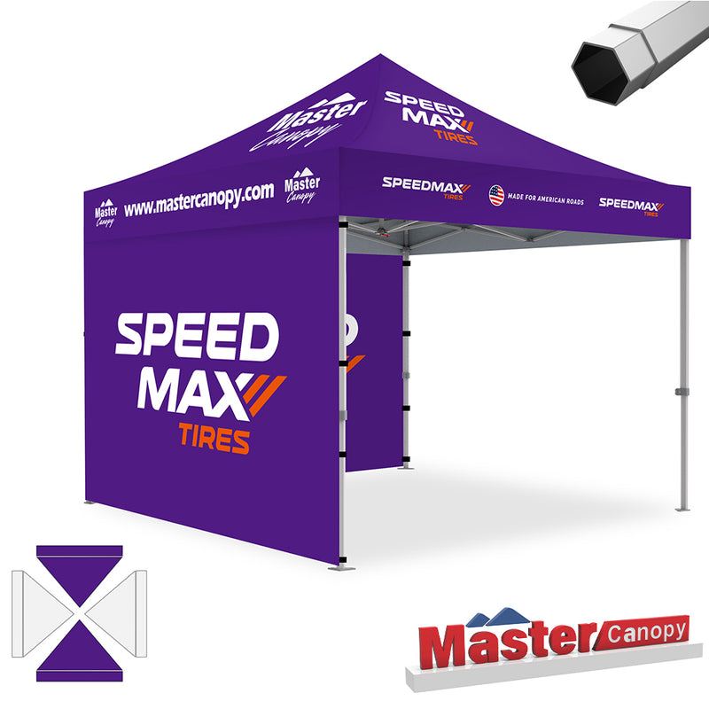 Load image into Gallery viewer, Custom Canopy Tent Brand Union (Lite-30 &amp; Core-35) - 10x10, 10x15, 10x20
