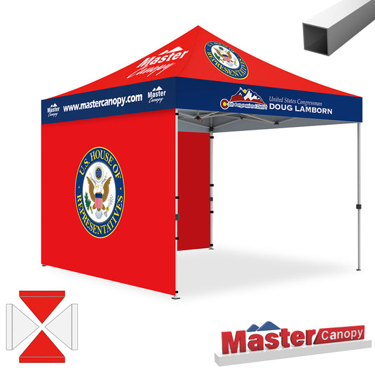 Custom Canopy Tent Brand Union (Lite-30 & Core-35) - 10x10, 10x15, 10x20