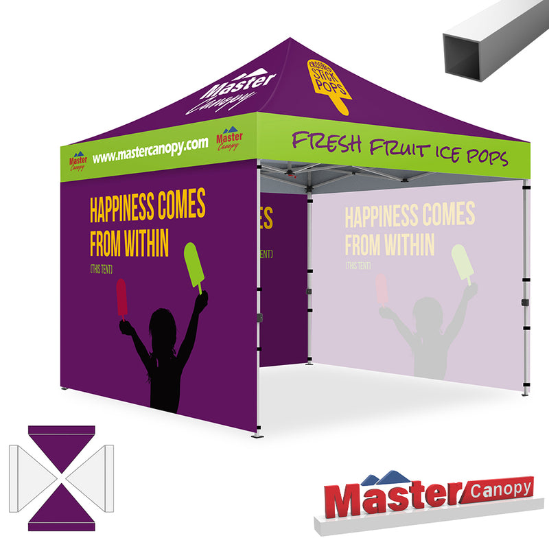 Load image into Gallery viewer, Custom Canopy Tent Brand Union (Lite-30 &amp; Core-35) - 10x10, 10x15, 10x20
