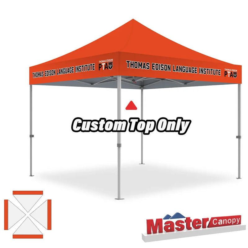 Load image into Gallery viewer, Custom Pop‑up Canopy Tent Top Only – 8x8, 10x10, 10x15, 10x20
