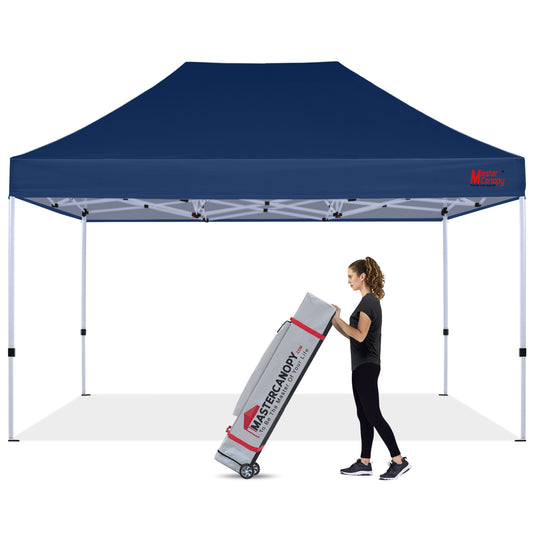 Mastercanopy Lite-30 Commercial Canopy Tent Instant Shelter - 10x10, 10x15, 10x20