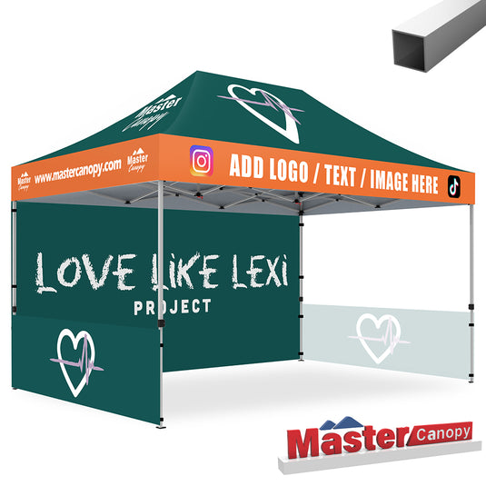 Custom Canopy Tent Brand Union (Lite-30 & Core-35) - 10x10, 10x15, 10x20