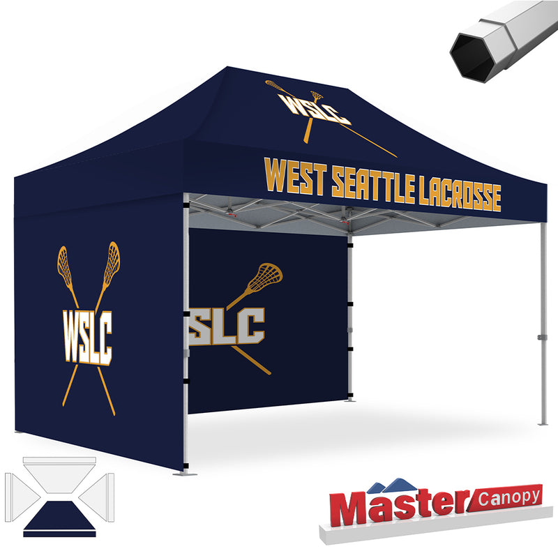 Load image into Gallery viewer, Mastercanopy Core-35 Custom Canopy Tent Heavy Duty Pop‑up Personalized 10x10, 10x15, 10x20
