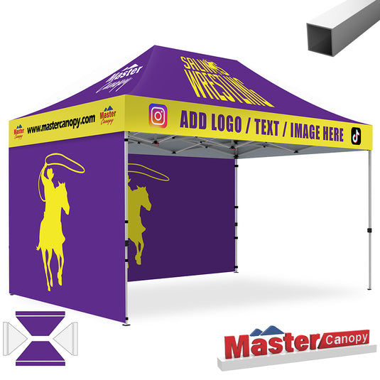 Custom Canopy Tent Brand Union (Lite-30 & Core-35) - 10x10, 10x15, 10x20