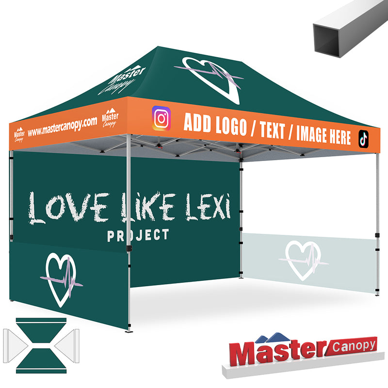 Load image into Gallery viewer, Custom Canopy Tent Brand Union (Lite-30 &amp; Core-35) - 10x10, 10x15, 10x20
