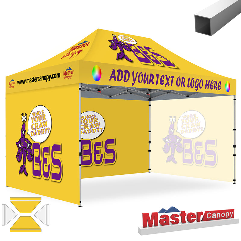 Load image into Gallery viewer, Custom Canopy Tent Brand Union (Lite-30 &amp; Core-35) - 10x10, 10x15, 10x20
