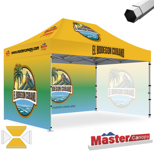 Custom Canopy Tent Brand Union (Lite-30 & Core-35) - 10x10, 10x15, 10x20