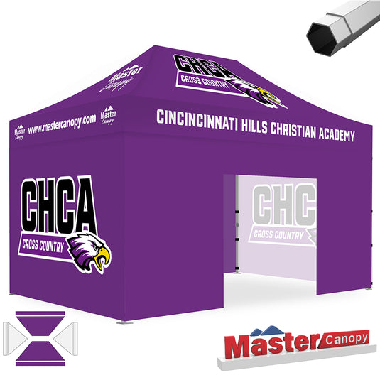 Custom Canopy Tent Brand Union (Lite-30 & Core-35) - 10x10, 10x15, 10x20