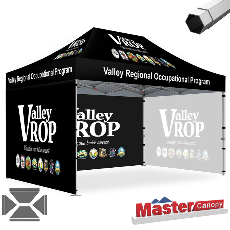 Load image into Gallery viewer, Mastercanopy Core-35 Custom Canopy Tent Heavy Duty Pop‑up Personalized 10x10, 10x15, 10x20
