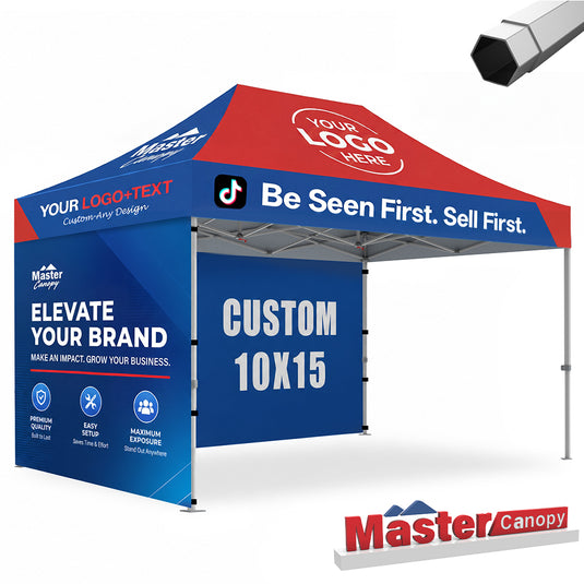Custom Canopy Tent Brand Union (Lite-30 & Core-35) - 10x10, 10x15, 10x20