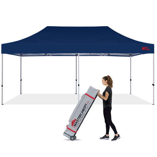 Mastercanopy Lite-30 Commercial Canopy Tent Instant Shelter - 10x10, 10x15, 10x20