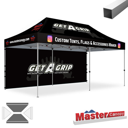 Custom Canopy Tent Brand Union (Lite-30 & Core-35) - 10x10, 10x15, 10x20