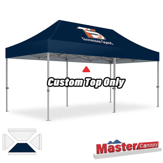 Custom Pop‑up Canopy Tent Top Only – 8x8, 10x10, 10x15, 10x20