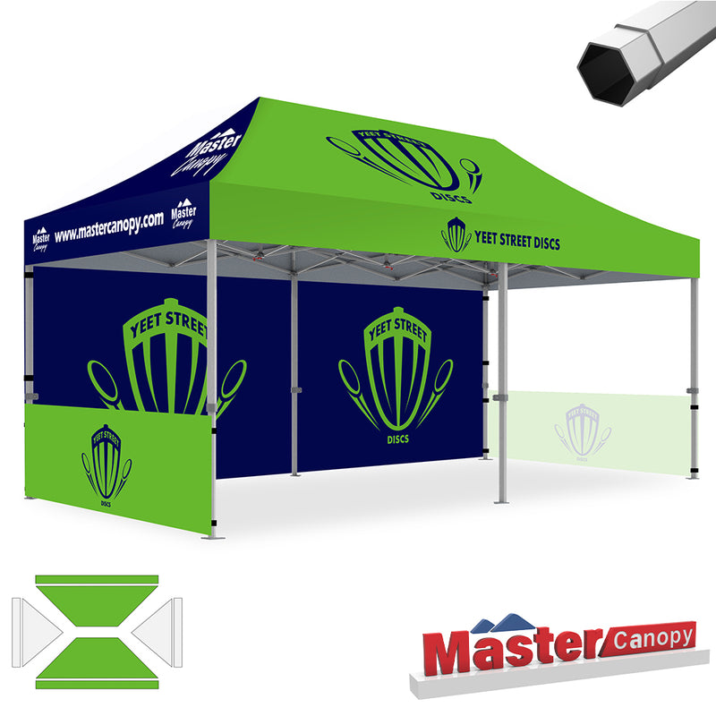 Load image into Gallery viewer, Custom Canopy Tent Brand Union (Lite-30 &amp; Core-35) - 10x10, 10x15, 10x20
