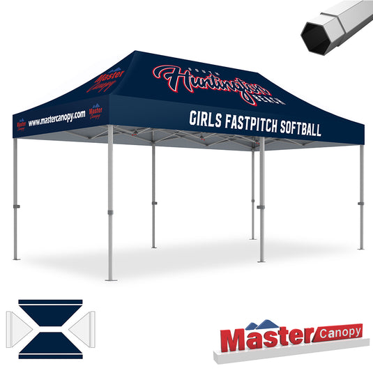Custom Canopy Tent Brand Union (Lite-30 & Core-35) - 10x10, 10x15, 10x20