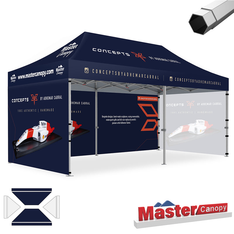 Load image into Gallery viewer, Custom Canopy Tent Brand Union (Lite-30 &amp; Core-35) - 10x10, 10x15, 10x20
