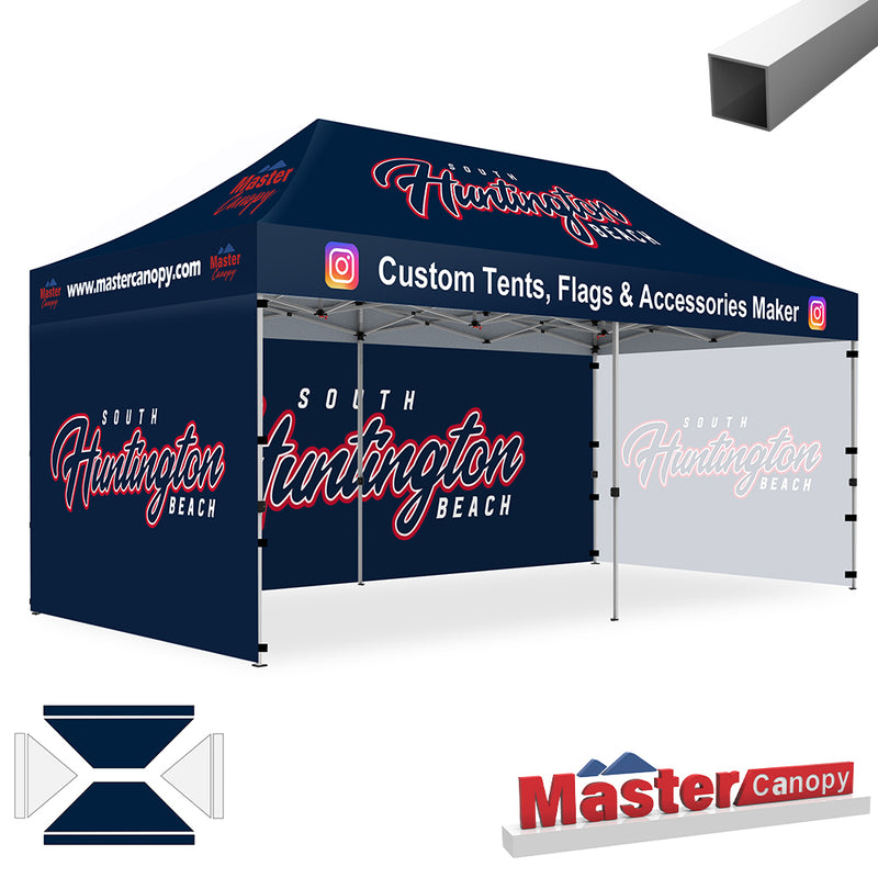 Load image into Gallery viewer, Custom Canopy Tent Brand Union (Lite-30 &amp; Core-35) - 10x10, 10x15, 10x20
