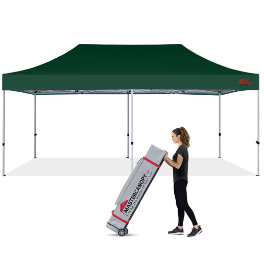 Mastercanopy Lite-30 Commercial Canopy Tent Instant Shelter - 10x10, 10x15, 10x20