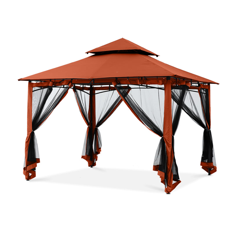 Load image into Gallery viewer, 9x9/11x11/10x12 Outdoor Garden Patio Gazebo with Netting Walls
