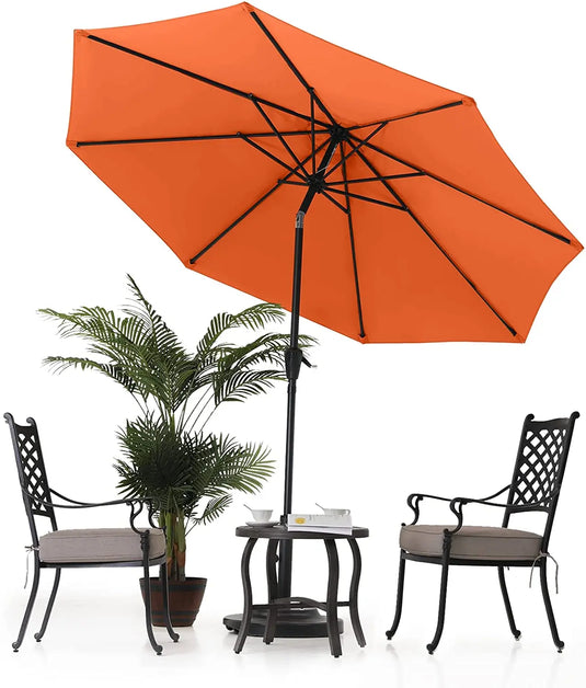 MASTERCANOPY Patio Umbrella for Outdoor Market Table 8 Ribs-CA