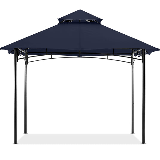 9x9/10x12/11x11 Outdoor Garden Patio Gazebo with Stable Steel Farme