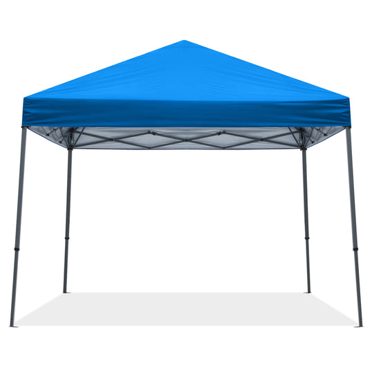 Leisure Sports Portable Pop-Up Canopy Tent with Large Base - 8x8, 10x10, 12x12