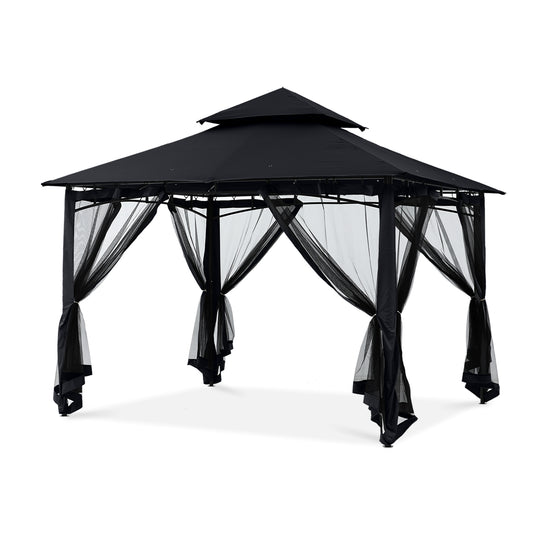 9x9/11x11/10x12 Outdoor Garden Patio Gazebo with Netting Walls