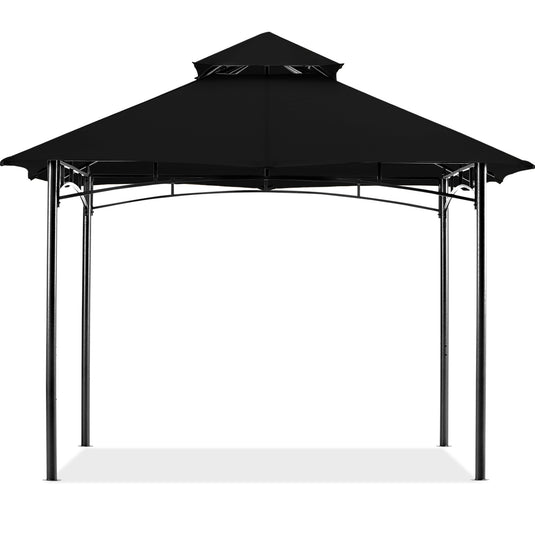 9x9/10x12/11x11 Outdoor Garden Patio Gazebo with Stable Steel Farme