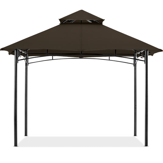 9x9/10x12/11x11 Outdoor Garden Patio Gazebo with Stable Steel Farme
