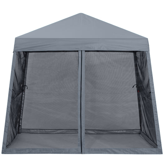 Leisure Sports Stable Pop-Up Canopy Tent with Mosquito Netting - 8x8, 10x10, 11x11