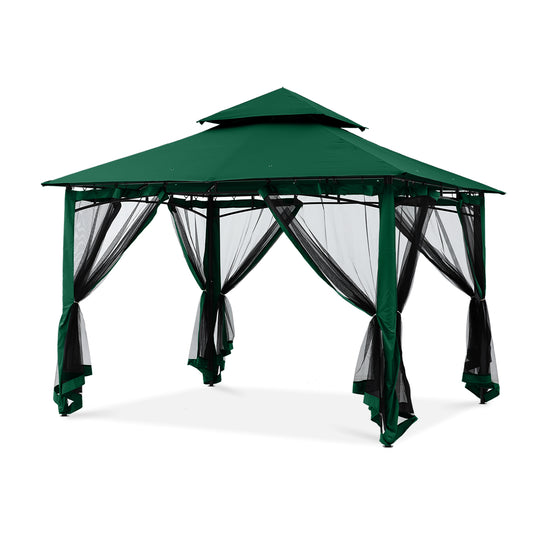 9x9/11x11/10x12 Outdoor Garden Patio Gazebo with Netting Walls