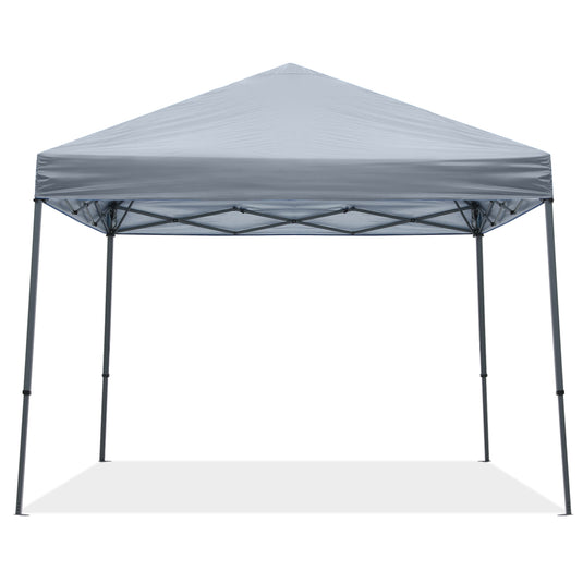 Leisure Sports Portable Pop-Up Canopy Tent with Large Base - 8x8, 10x10, 12x12