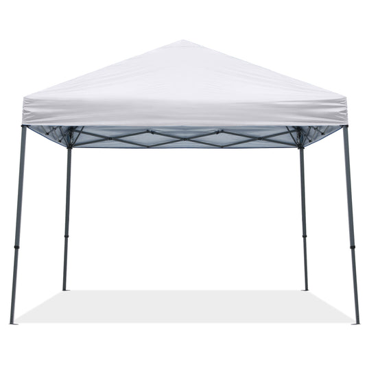 Leisure Sports Portable Pop-Up Canopy Tent with Large Base - 8x8, 10x10, 12x12