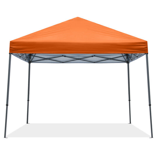 Leisure Sports Portable Pop-Up Canopy Tent with Large Base - 8x8, 10x10, 12x12
