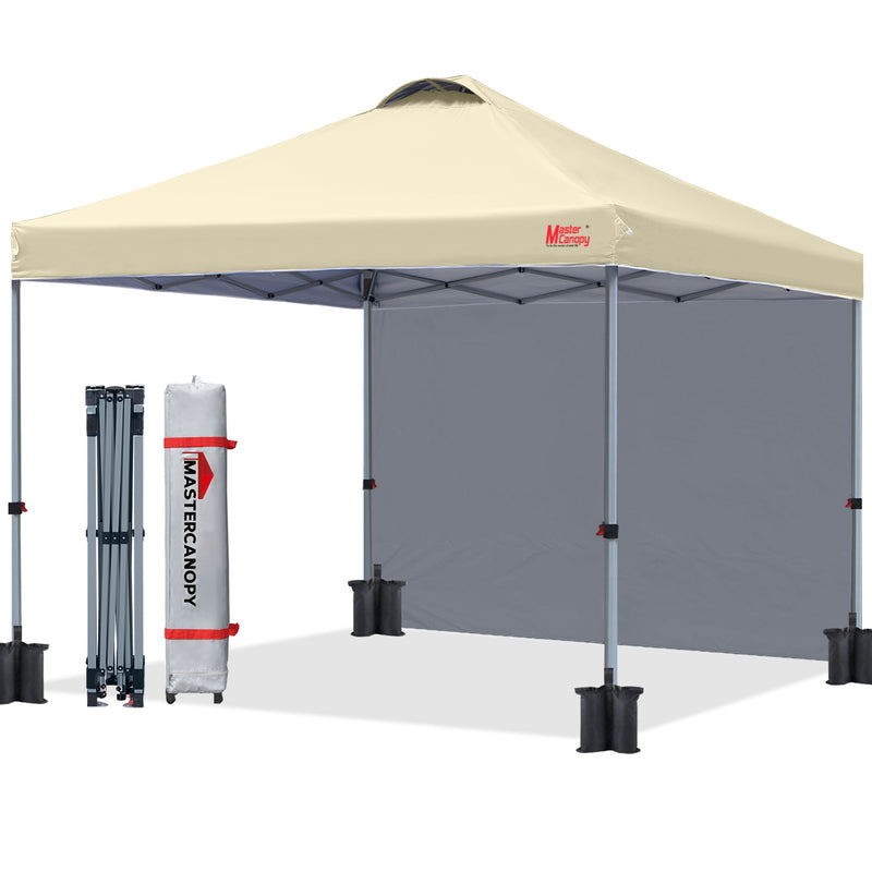 Load image into Gallery viewer, Leisure Sports Durable Pop-Up Canopy Tent with Sidewall - 8x8, 10x10
