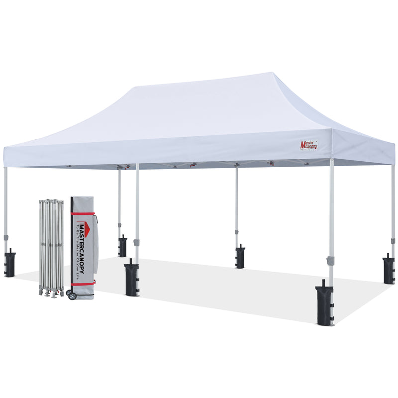 Load image into Gallery viewer, MASTERCANOPY 10 x 10 Heavy-Duty Commercial Pop-up Canopy Tent
