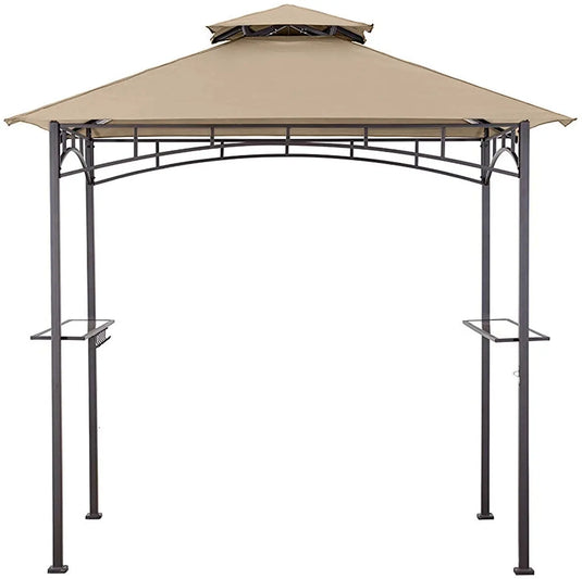 MASTERCANOPY  8x5 Grill Gazebo Replacement Canopy Top for Model L-GG001PST-F CA