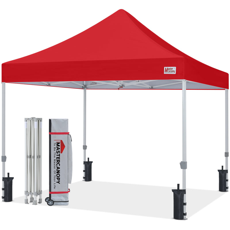 Load image into Gallery viewer, MASTERCANOPY 10 x 10 Heavy-Duty Commercial Pop-up Canopy Tent

