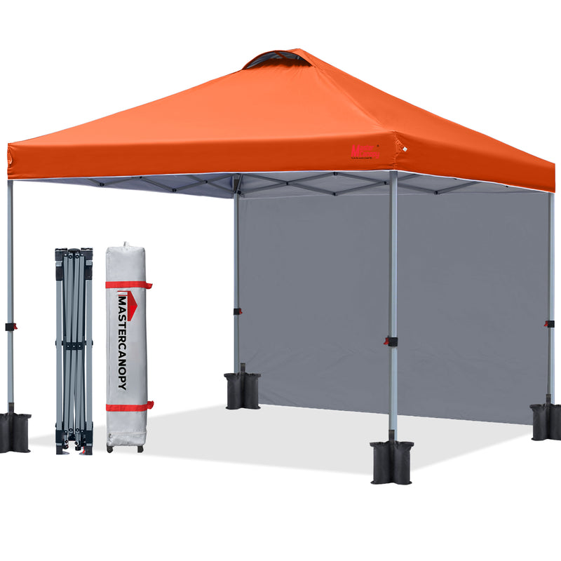 Load image into Gallery viewer, Leisure Sports Durable Pop-Up Canopy Tent with Sidewall - 8x8, 10x10

