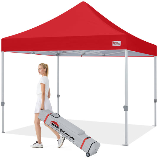 Mastercanopy Lite-30 Commercial Canopy Tent Instant Shelter - 10x10, 10x15, 10x20