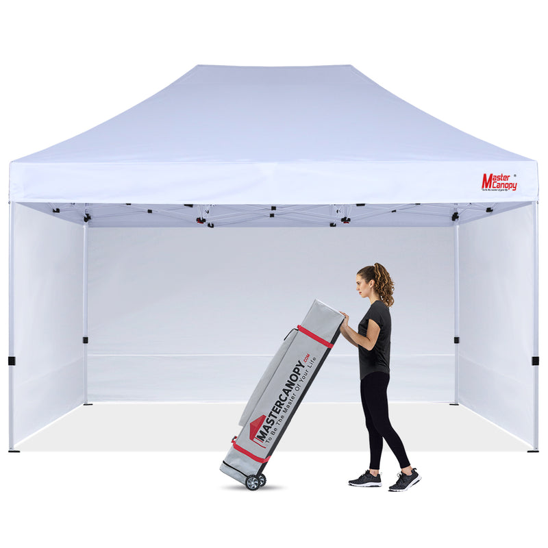 Load image into Gallery viewer, Mastercanopy Lite-30 Commercial Canopy Tent with Sidewalls - 10x10, 10x15, 10x20
