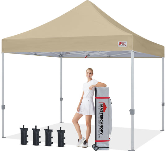 Mastercanopy Lite-30 Commercial Canopy Tent Instant Shelter - 10x10, 10x15, 10x20