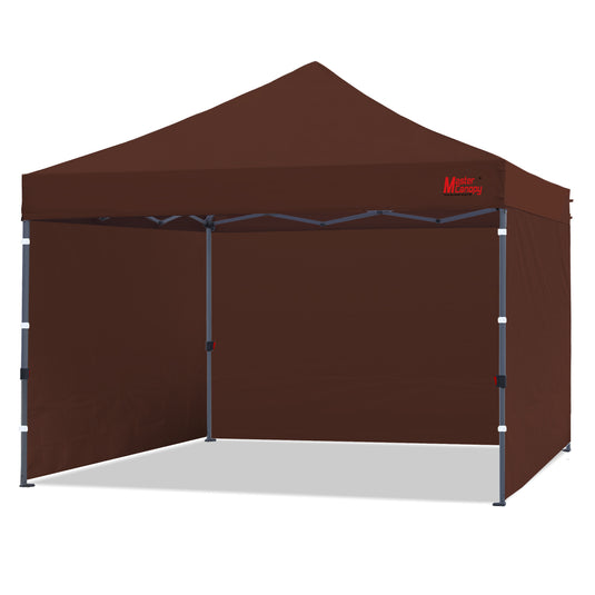 Leisure Sports Easy Pop-Up Canopy Tent with Sidewalls - 8x8, 10x10, 12x12