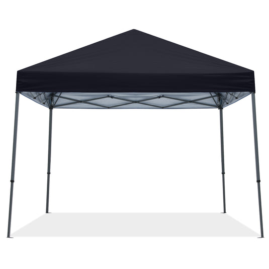 Leisure Sports Portable Pop-Up Canopy Tent with Large Base - 8x8, 10x10, 12x12