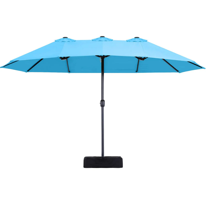 Load image into Gallery viewer, 15FT Patio Outdoor Umbrella Double Sided Large Umbrella
